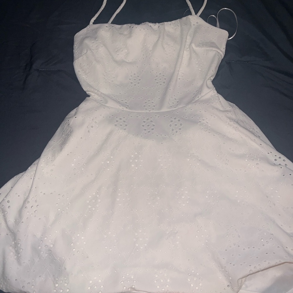 Windsor Elegant White Mini Skirt